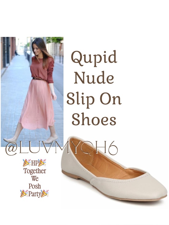 Qupid Shoes - Qupid Nude Shoes🎉HP🎉